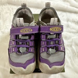 Keen Purple and Gray Sneakers with Athletic Sole